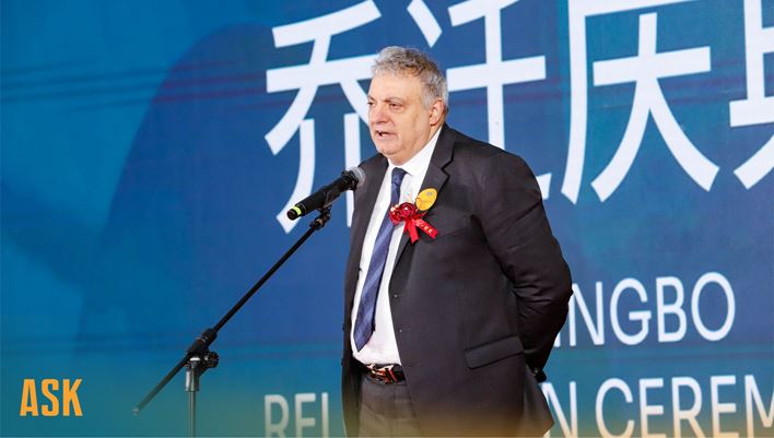 Maurizio Barolo - Promotion Officer of the China-Italy Chamber of Commerce Zhejiang